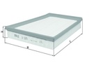 AIR FILTER LH MAHLE BENTLEY