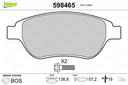 BRAKE PADS FRONT VALEO PSA