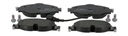 BRAKE PADS FRONT WITH SENSOR FERODO VAG