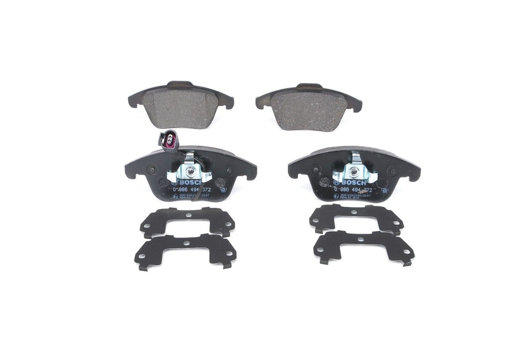 FRONT PADS WITH SENSOR BOSCH VAG