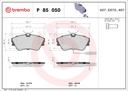 BRAKE PADS FRONT WITH SENSOR BREMBO VAG