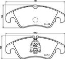 BRAKE PADS FRONT WITH SENSOR PAGID VAG