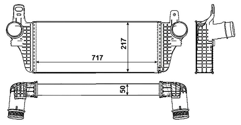 INTERCOOLER NRF VAG