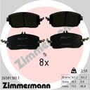 BRAKE PADS FRONT ZIMMERMANN MERC