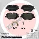 BRAKE PADS FRONT ZIMMERMANN BMW