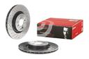 BRAKE DISC FRONT 316MM BREMBO MINI (CROSS DRILLED - SLOTTED)