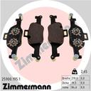 BRAKE PADS FRONT ZIMMERMANN BMW