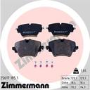 BRAKE PADS FRONT ZIMMERMANN BMW
