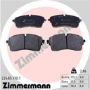 FRONT PADS ZIMMERMANN LAND ROVER
