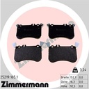 FRONT PADS ZIMMERMANN MERC