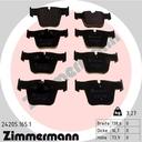 BRAKE PADS FRONT ZIMMERMANN MERC