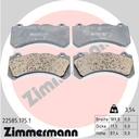 BRAKE PADS FRONT ZIMMERMANN VOLVO