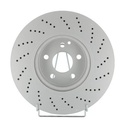 BRAKE DISC FRONT 322MM FERODO MERC (CROSS DRILLED)