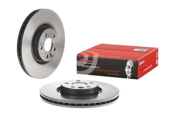 BRAKE DISC FRONT 324MM BREMBO VOLVO