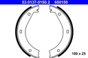 HAND BRAKE SHOE KIT ATE BMW