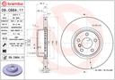 BRAKE DISC FRONT 330MM BREMBO BMW (SINGLE CAST)