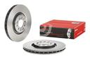 BRAKE DISC FRONT 330MM BREMBO JEEP