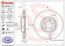 BRAKE DISC FRONT 330MM BREMBO MERC