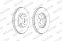BRAKE DISC FRONT 330MM FERODO MERC