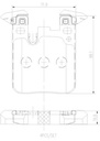 BRAKE PADS REAR BREMBO CERAMIC BMW