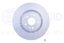 BRAKE DISC FRONT 330MM PAGID MERC