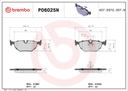 BRAKE PADS REAR BREMBO CERAMIC BMW