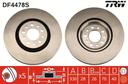 BRAKE DISC FRONT 330MM TRW ALFA