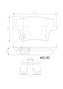 BRAKE PADS REAR BREMBO CERAMIC CHRYSLER