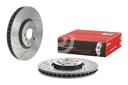 BRAKE DISC FRONT 335MM BREMBO MINI (CROSS DRILLED)