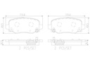 BRAKE PADS REAR BREMBO CERAMIC JEEP