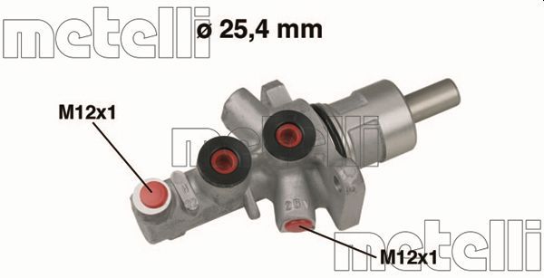BRAKE MASTER CYLINDER METELLI BMW