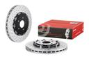 BRAKE DISC FRONT 340MM BREMBO MERC (CROSS DRILLED - SLOTTED)