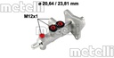 BRAKE MASTER CYLINDER METELLI MERC