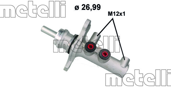 BRAKE MASTER CYLINDER METELLI MERC VAG