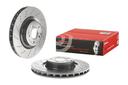 BRAKE DISC FRONT 344MM BREMBO MERC (CROSS DRILLED)