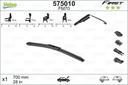 WIPER BLADE [FRONT] VALEO FIRST MULTICONNECTION [700MM 28 INCH - FLAT WIPER BLADE - ADAPTOR M+A+B INCLUDED] 575010