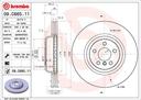 BRAKE DISC FRONT 348MM BREMBO BMW (SINGLE CAST)