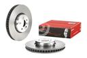 BRAKE DISC FRONT LH 348MM BREMBO BMW (DUEL CAST)