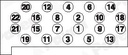 CYLINDER HEAD BOLT KIT PAYEN MERC