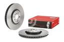 BRAKE DISC FRONT 350MM BREMBO JAGUAR LAND ROVER