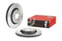 BRAKE DISC FRONT 350MM BREMBO JEEP