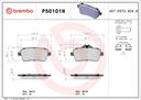 BRAKE PADS REAR BREMBO CERAMIC MERC AMG