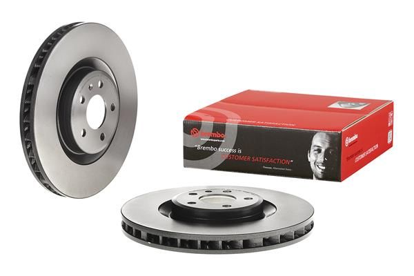 FRONT DISC 350MM RH BREMBO PORSCHE SLOTTED