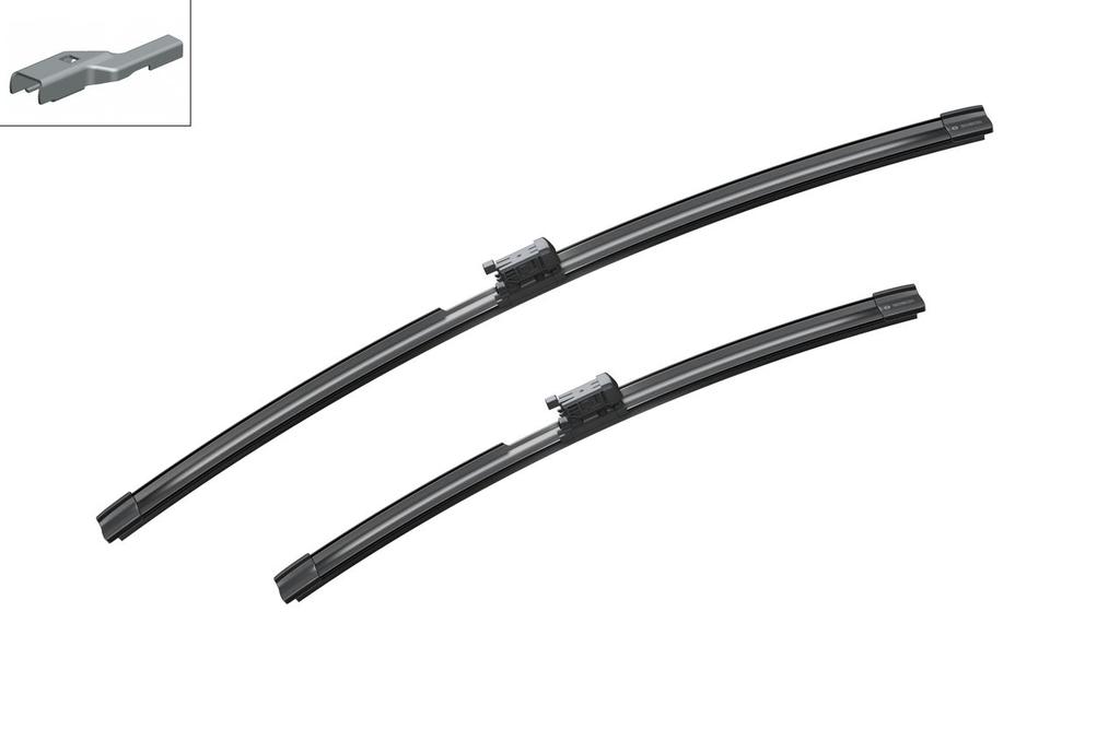 WIPER BLADE [FRONT KIT] BOSCH AEROTWIN [650MM 26 INCH + 475MM 19 INCH - FLAT WIPER BLADE]