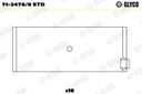 CONROD BEARING SET GLYCO MERC