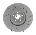 BRAKE DISC FRONT 360MM FERODO MERC (CROSS DRILLED)