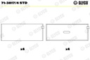 CONROD BEARING SET GLYCO MERC