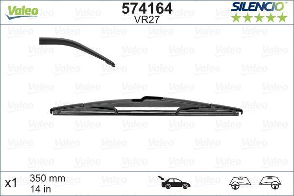 WIPER BLADE [REAR] VALEO SILENCIO [280MM 11 INCH - REAR WIPER BLADE]