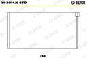 CONROD BEARINGS STD GLYCO PORSCHE