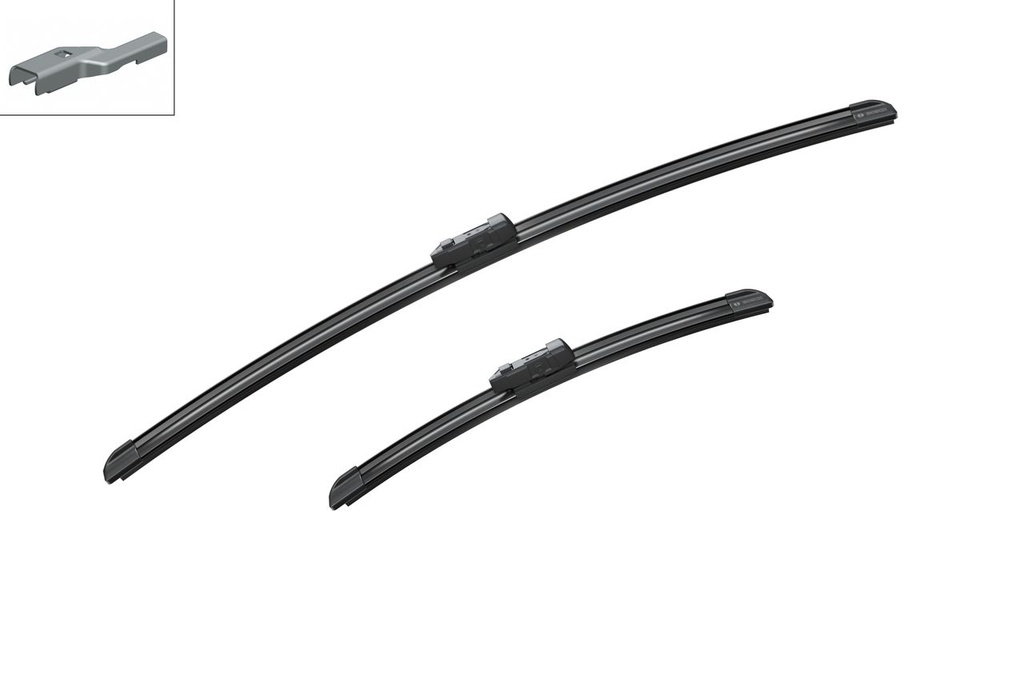 WIPER BLADE SET FRONT AEROTWIN 600MM 24" 340MM 14"  BOSCH FIAT RENA